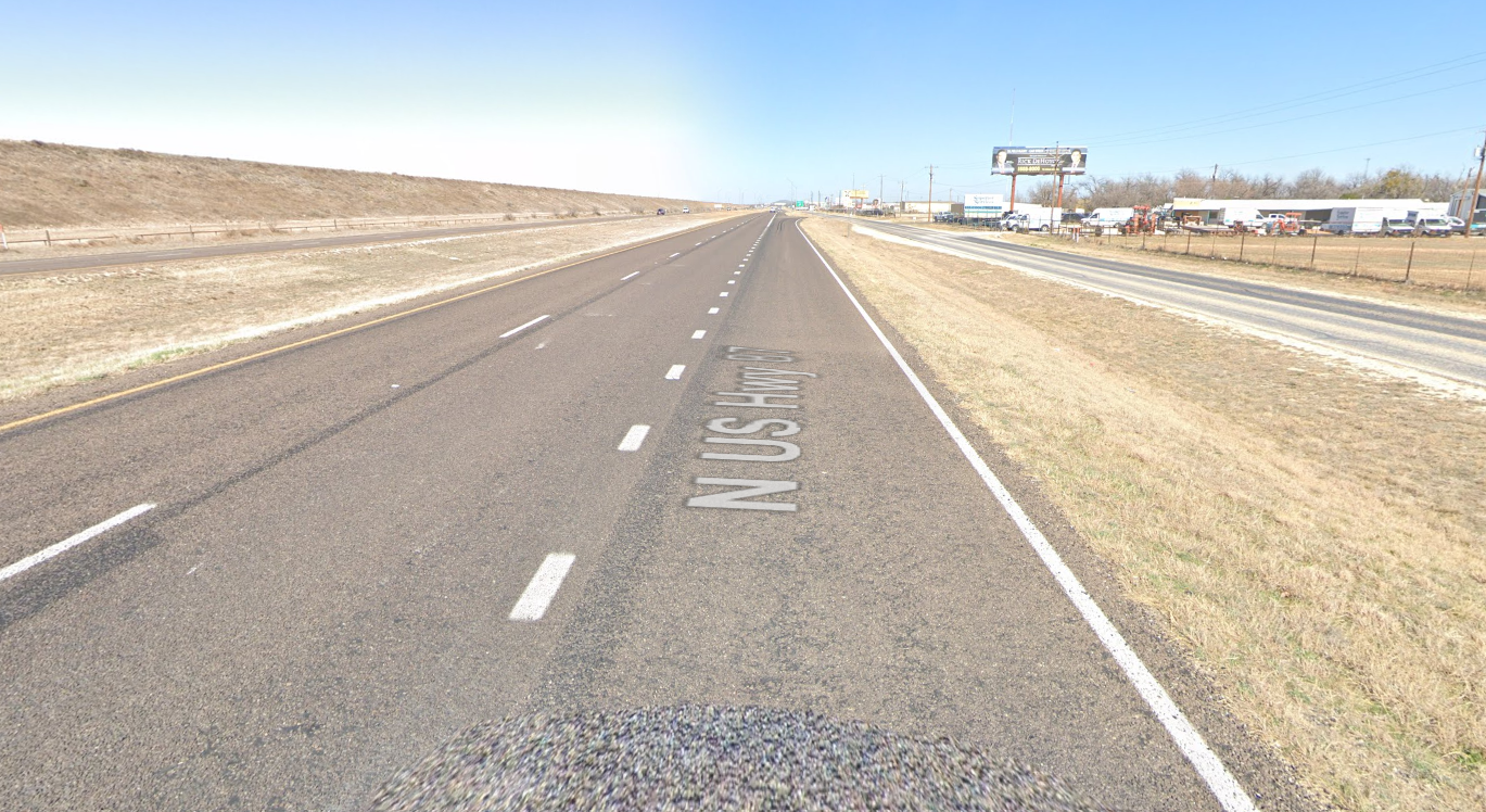 Highway 87 and FM 2105