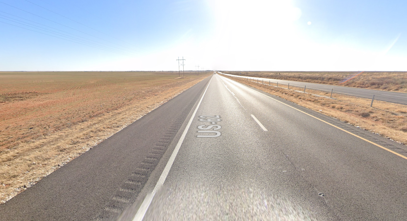 US 62 near County Road 670