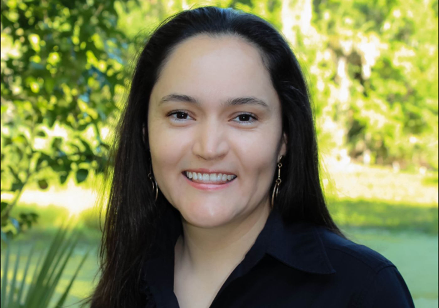 Norma Herrera smiling