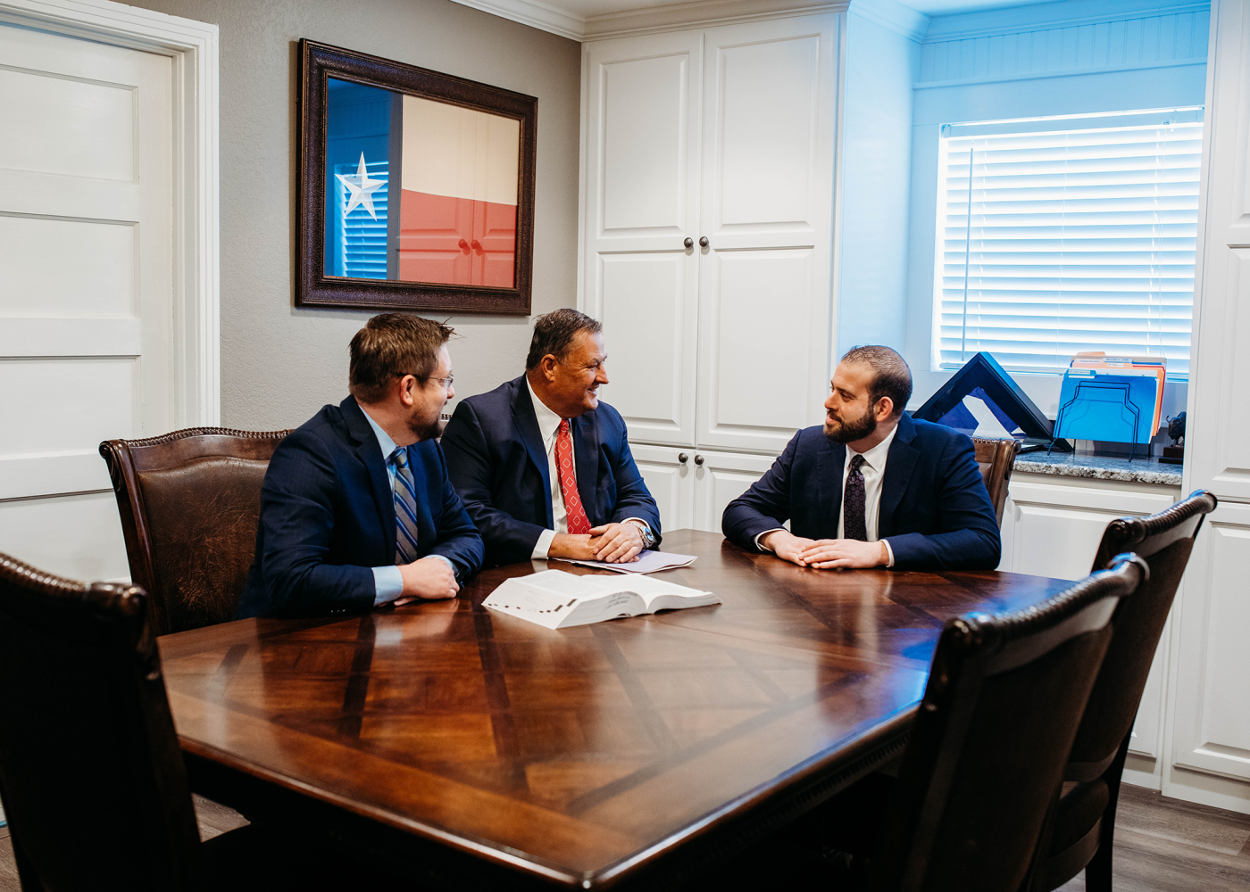 Danford Attorneys in conference room