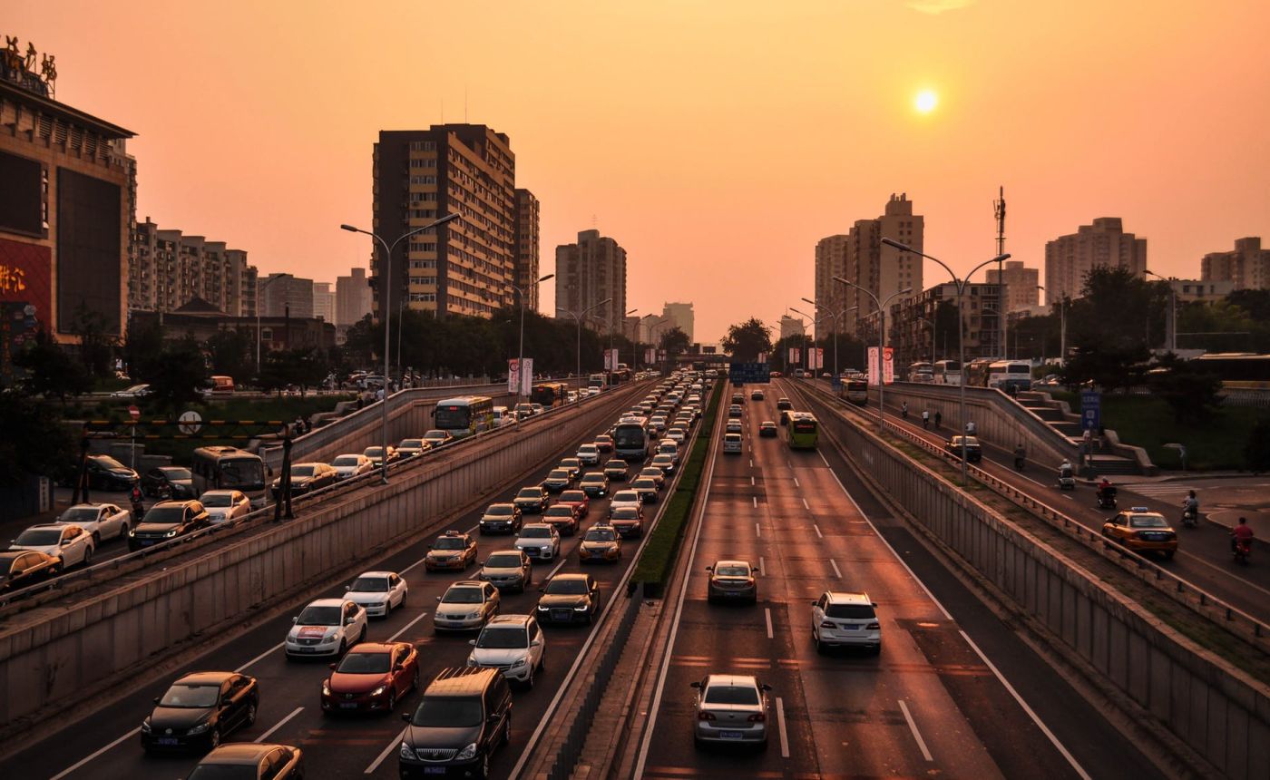 Busy highway