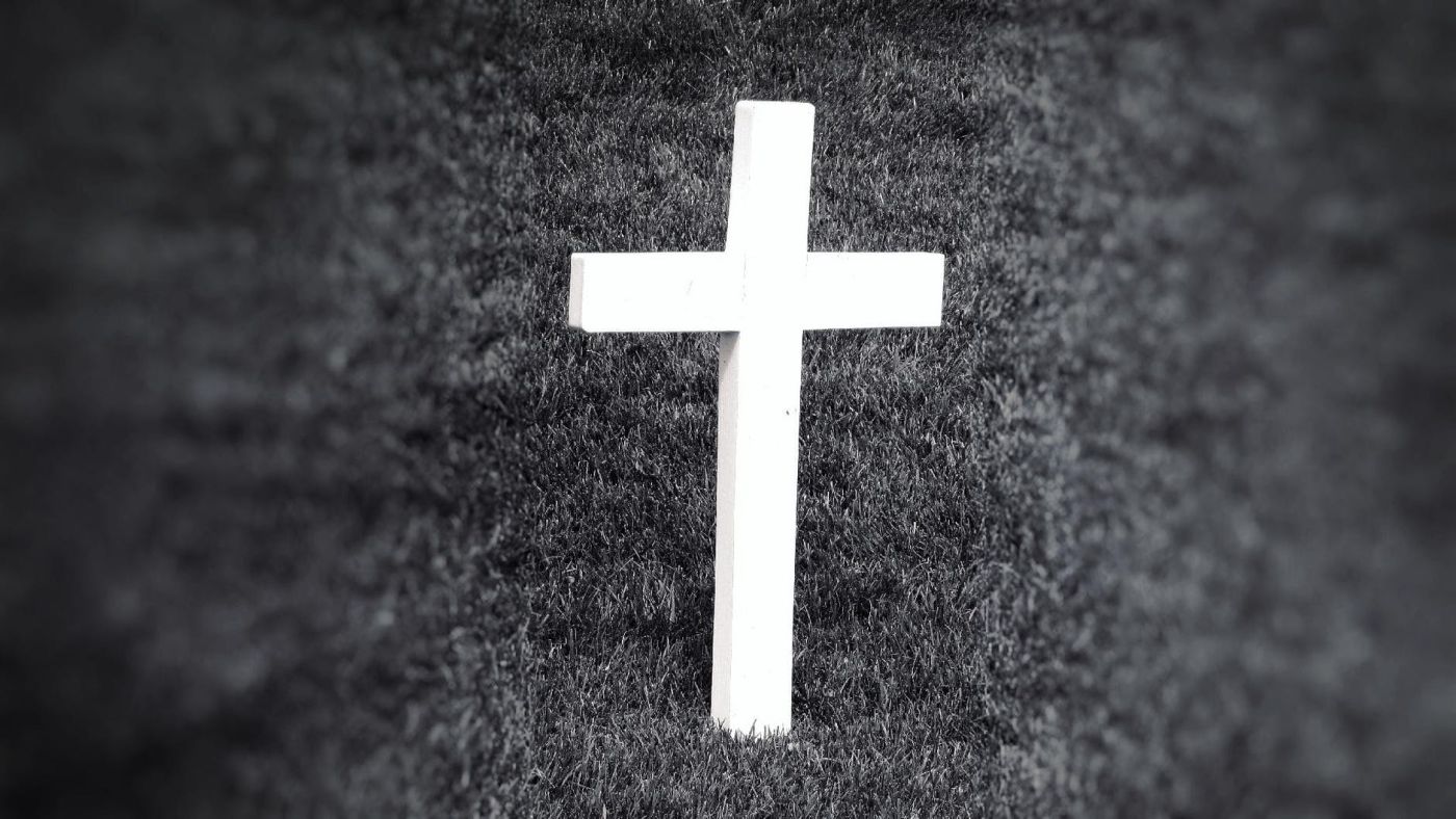 cross in ground