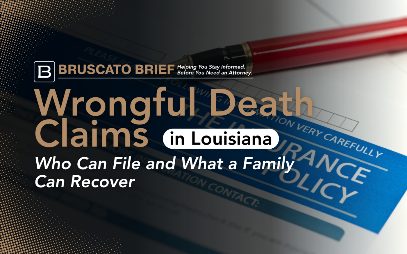 Wrongful Death Claims