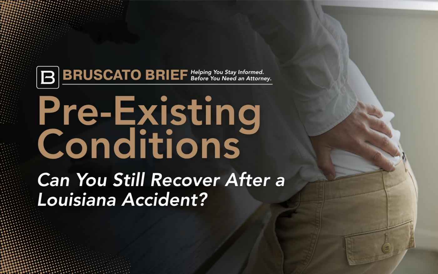 Pre-Existing Conditions