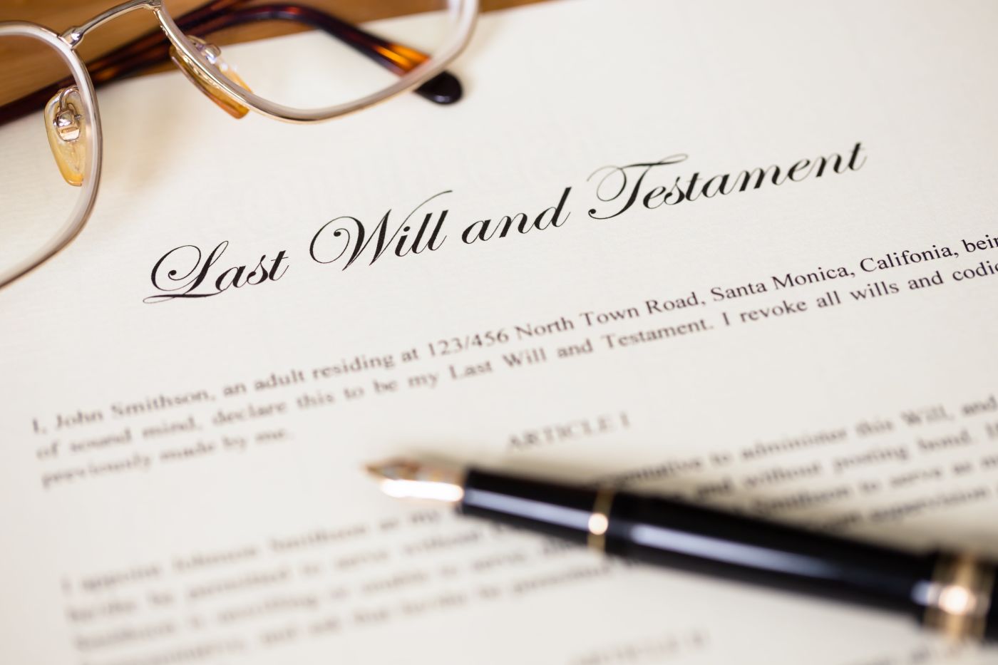 Last Will and Testament