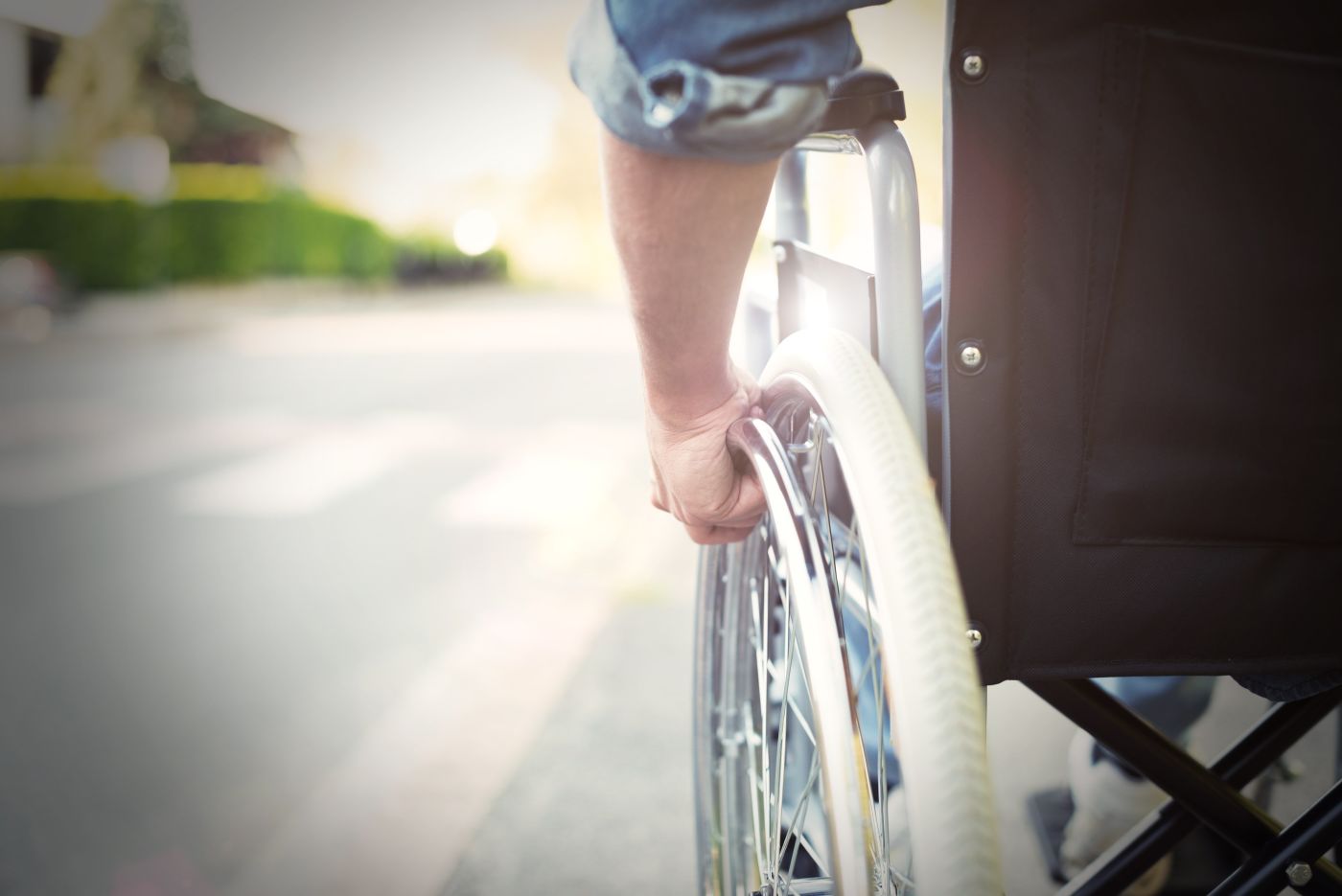 Man in a Wheelchair
