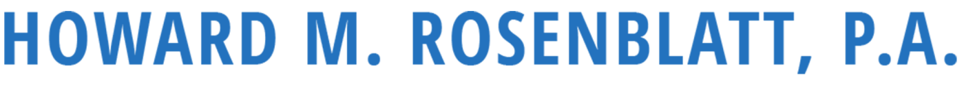 Howard Rosenblatt | Howard M. Rosenblatt, P.A.