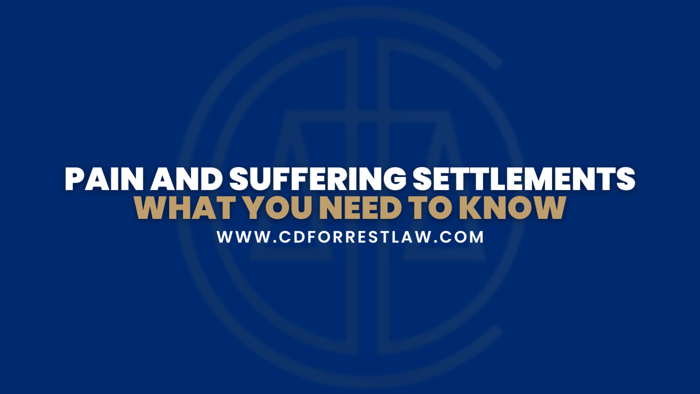 Pain and Suffering Settlement Examples What You Need to Know The
