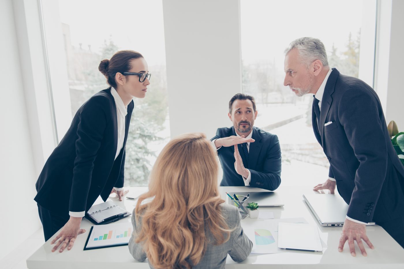 Business Partners Arguing