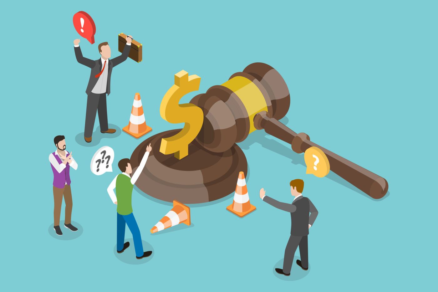 Business owners in conflict