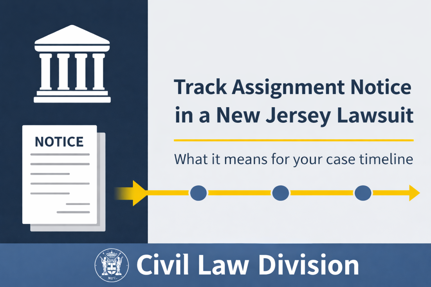 Track assignment notice NJ