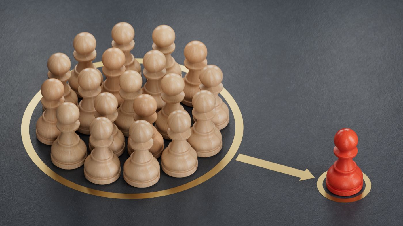 Chess pieces representing Class Action