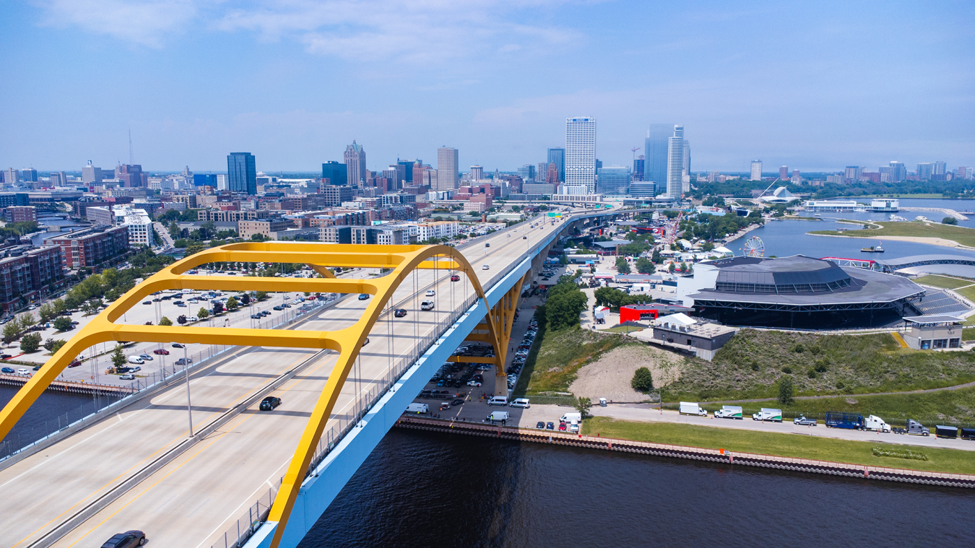 Bridge in Milwaukee, Wisconsin