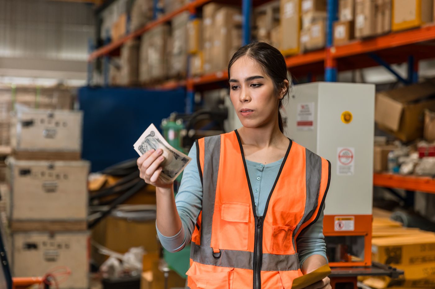 Women dissatisfied with the wage