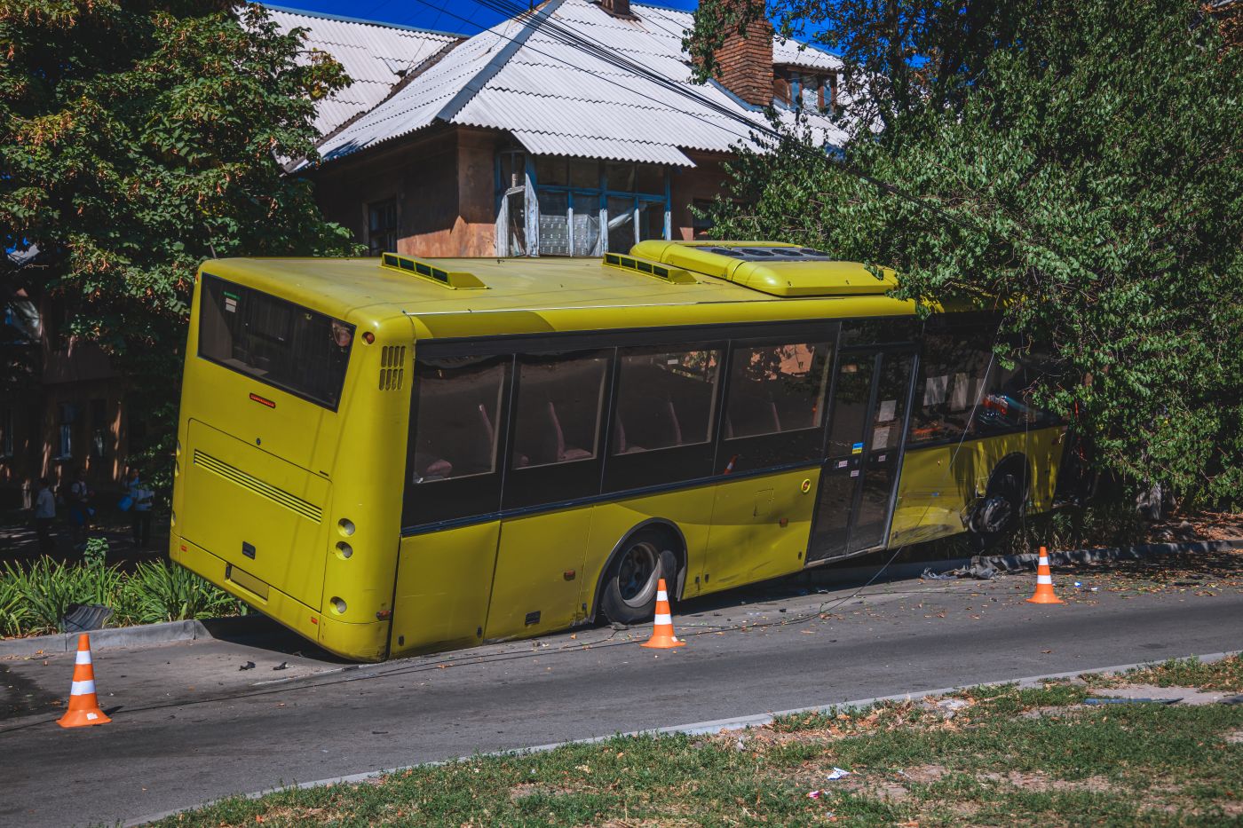 Bus Accident Site