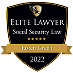 Elite Lawyer Social Security Law 2022 Badge