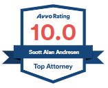 AVVO 10.0 RATING BADGE