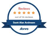 AVVO 5 Star Reviews Badge