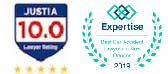 Justia and Expertise badge