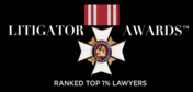 Litigator Awards badge