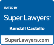 Kendall Castello SuperLawyers Badge