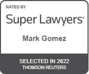 Super Lawyers Mark Gomez 2022 Badge