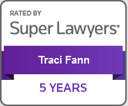 Super Lawyers Award for Traci Fann - 5 years