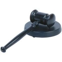 Black gavel