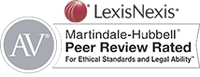 Lexis Nexis Peer Review Rated badge