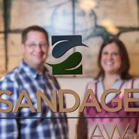 Attorneys Lance Sandage and Sarah Hess