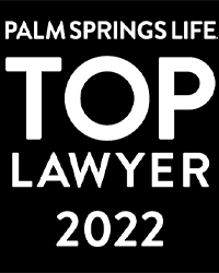 Palm Springs Life Award for Top Lawyer 2022