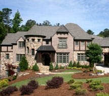 A large house/mansion