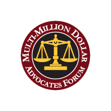 Multi-Million Dollar Advocates Forum badge