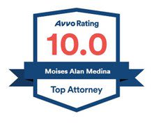 Avvo Rating 10.0 Top Attorney Badge