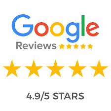 Google Reviews 4.9 out of 5 stars