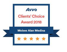 Avvo Clients' Choice Award 2018 Badge
