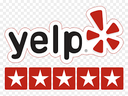 Yelp 5 star badge