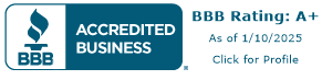 Accredited Business BBB Rating A+