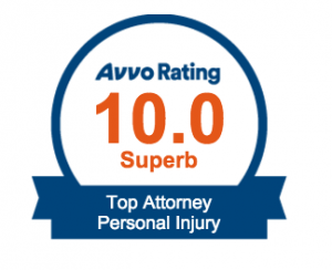 Avvo Rating 10.0 Top Attorney Personal Injury