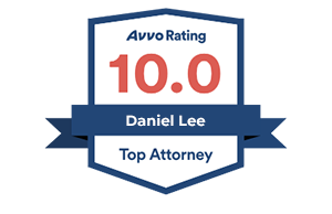Avvo Rating 10.0 Daniel Lee Top Attorney