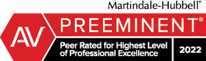 AV Preeminent 2022 badge