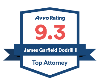 Avvo Rating 9.3 Top Attorney James Garfield Dodrill II