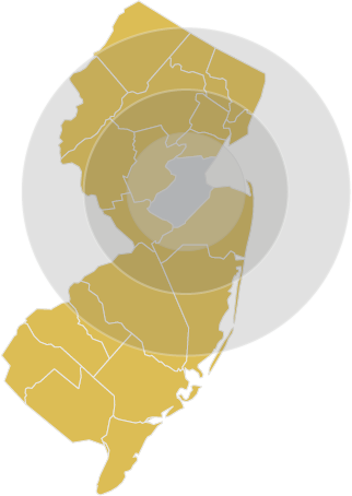 New Jersey map