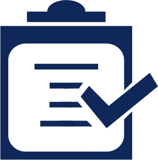 Clipboard with checkmark icon