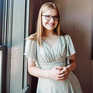 Rebecca Vaught smiling