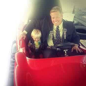 Heiman with his child