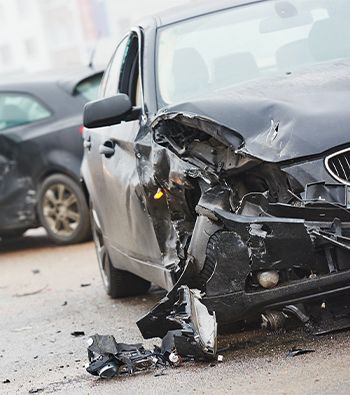Damaged Car After Accident