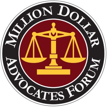 Million Dollar Advocates Forum Badge