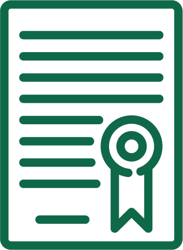 Document with a seal icon