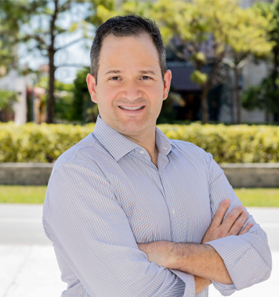 Miguel Brizuela smiling